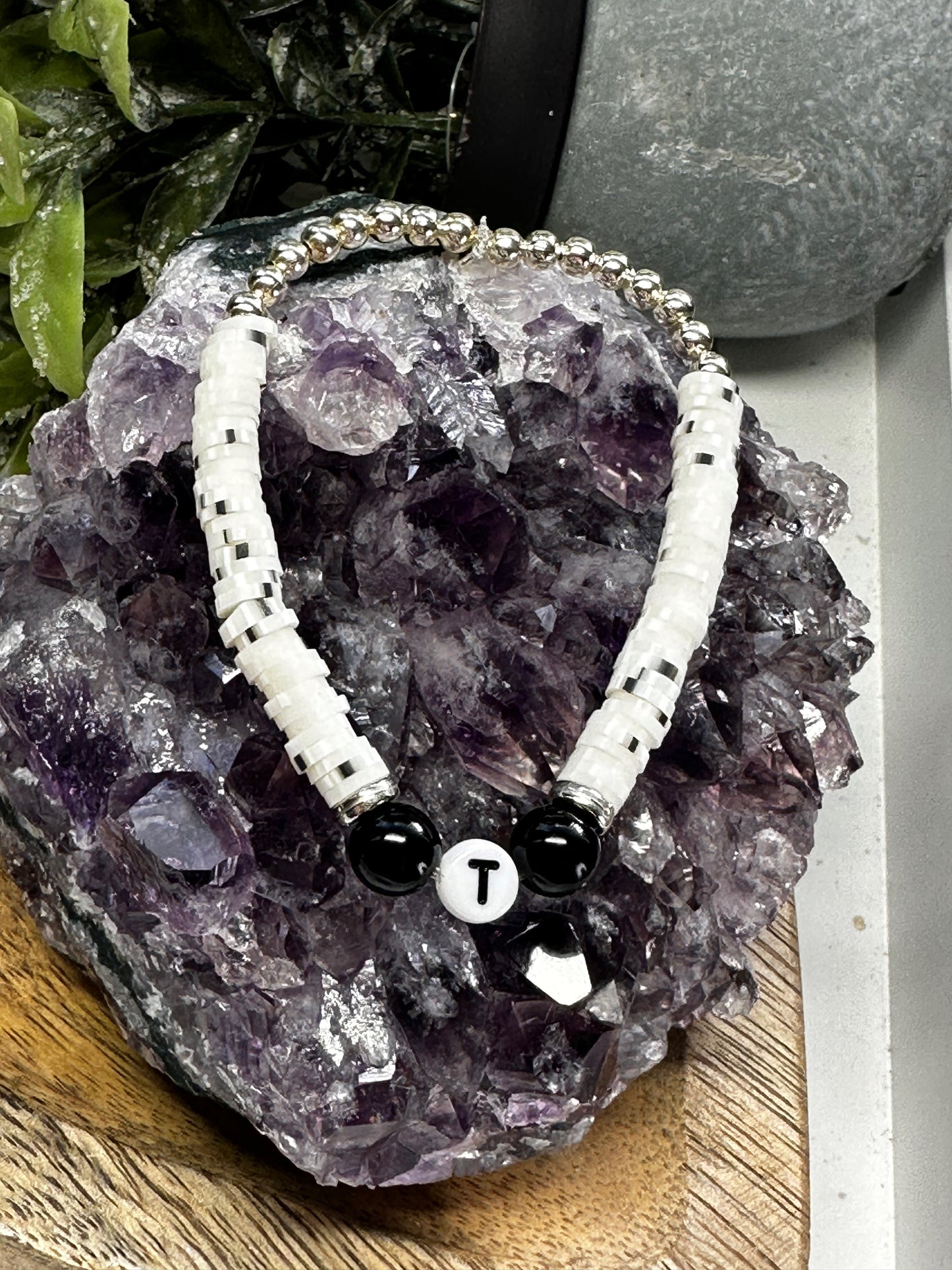T Initial Bracelets
