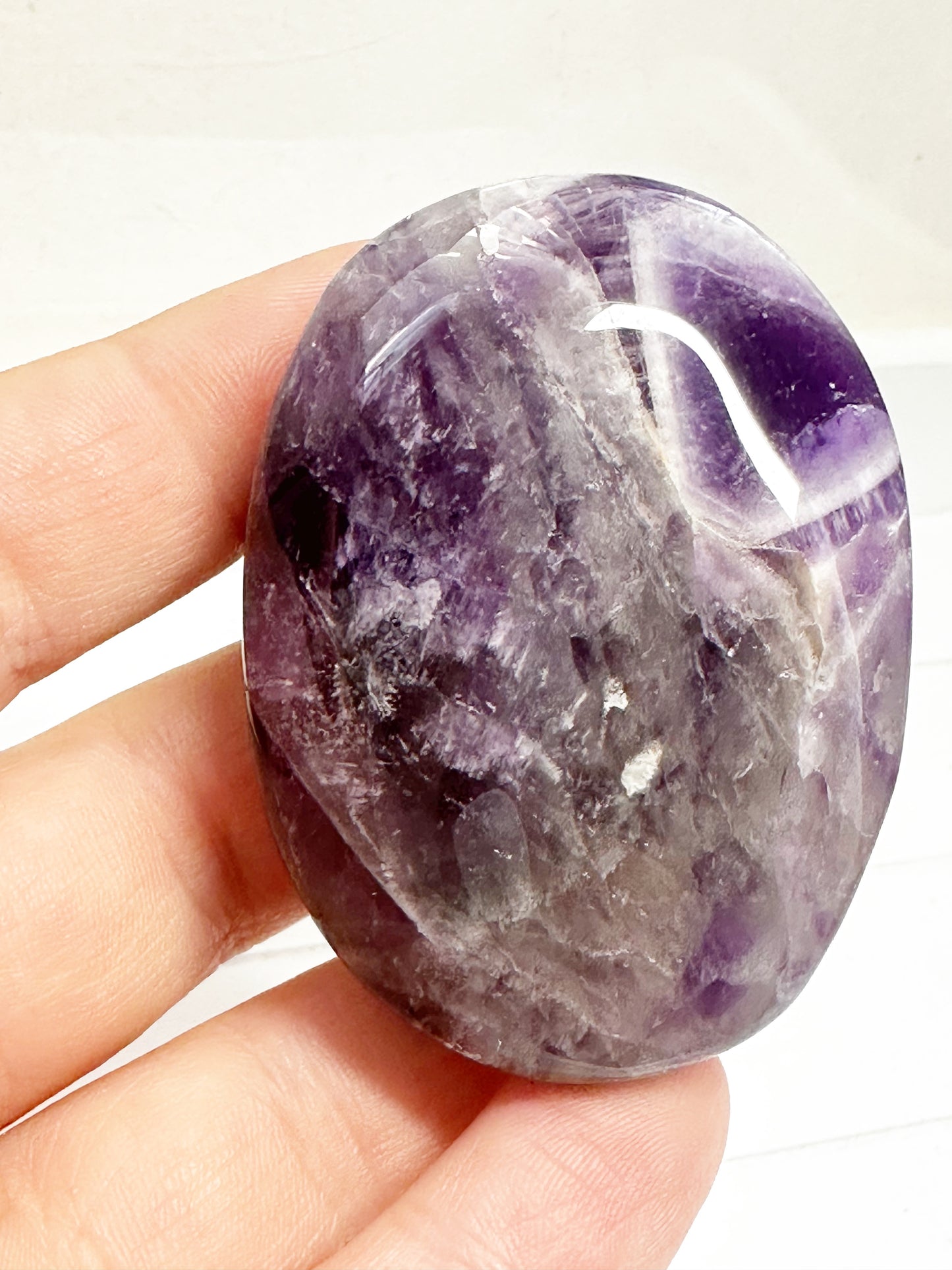 Dream Amethyst Palm Stones