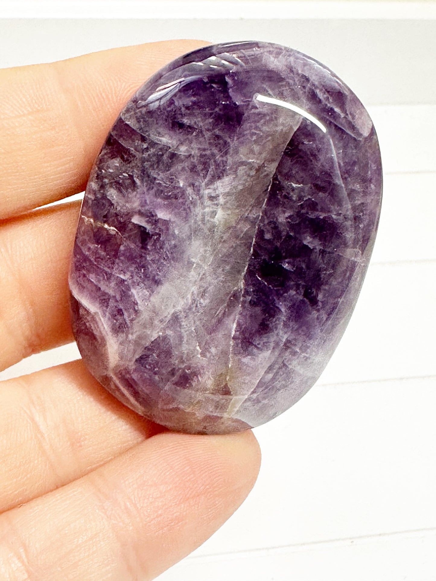 Dream Amethyst Palm Stones