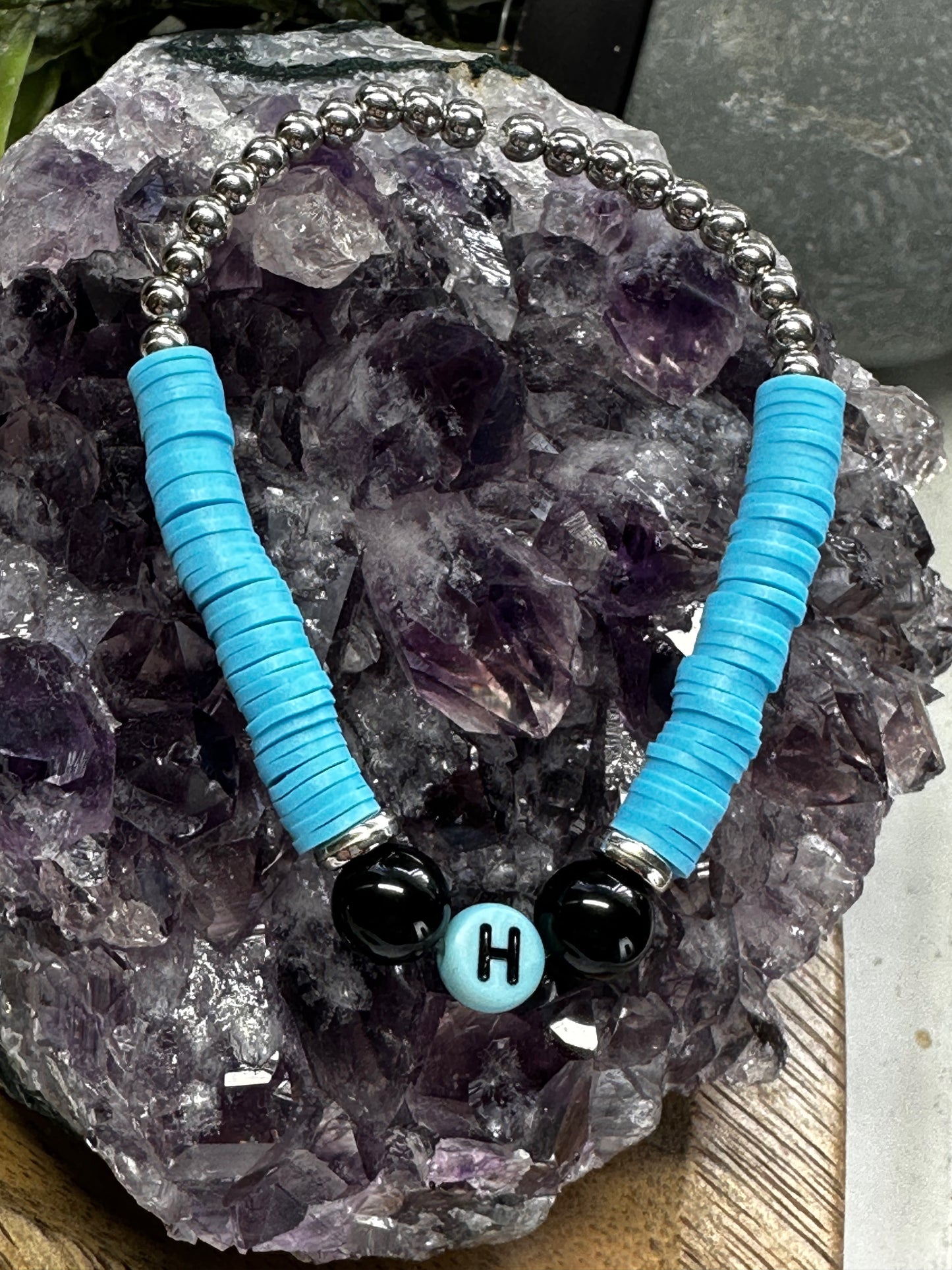 H Initial Bracelets
