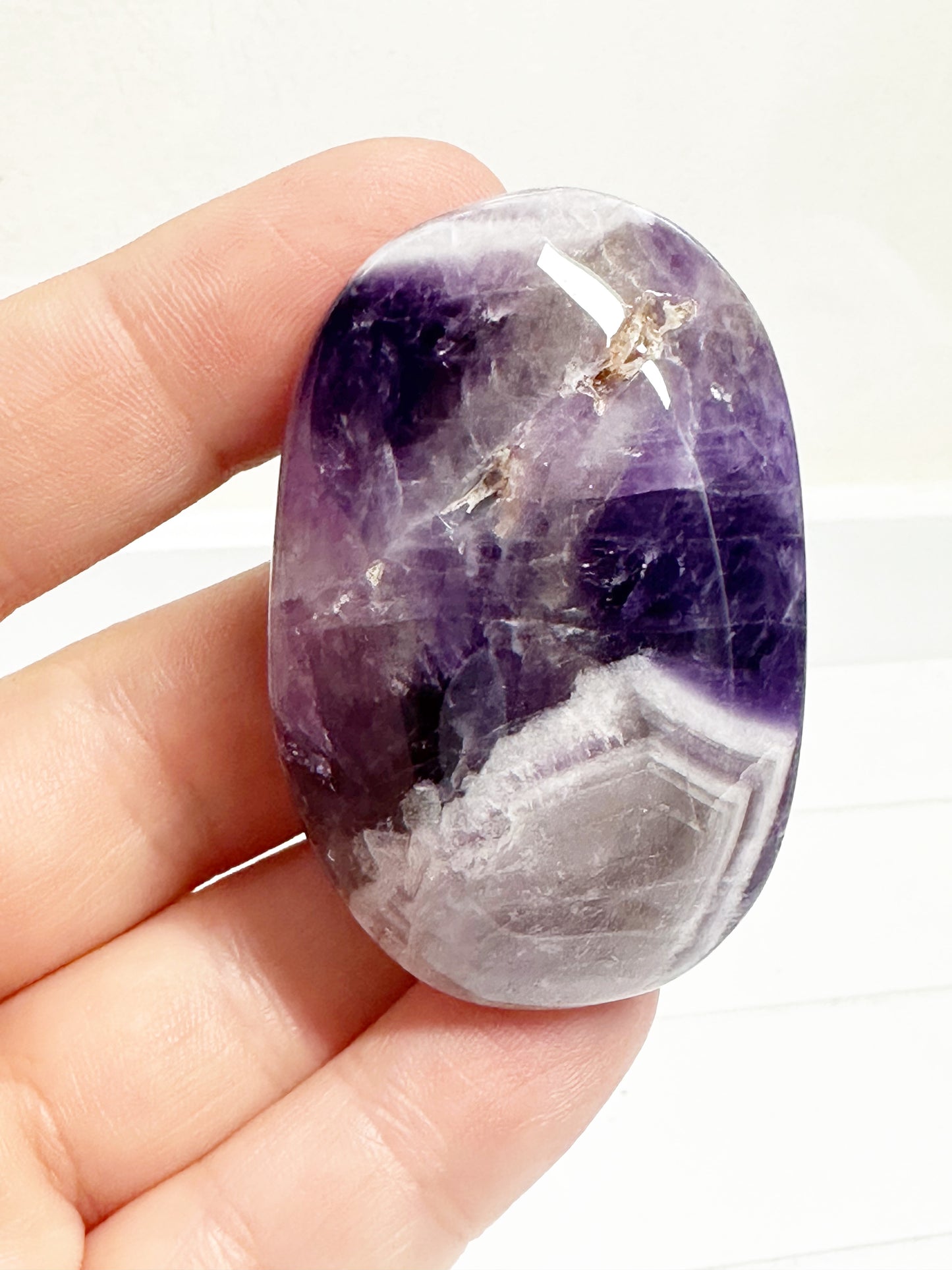 Dream Amethyst Palm Stones