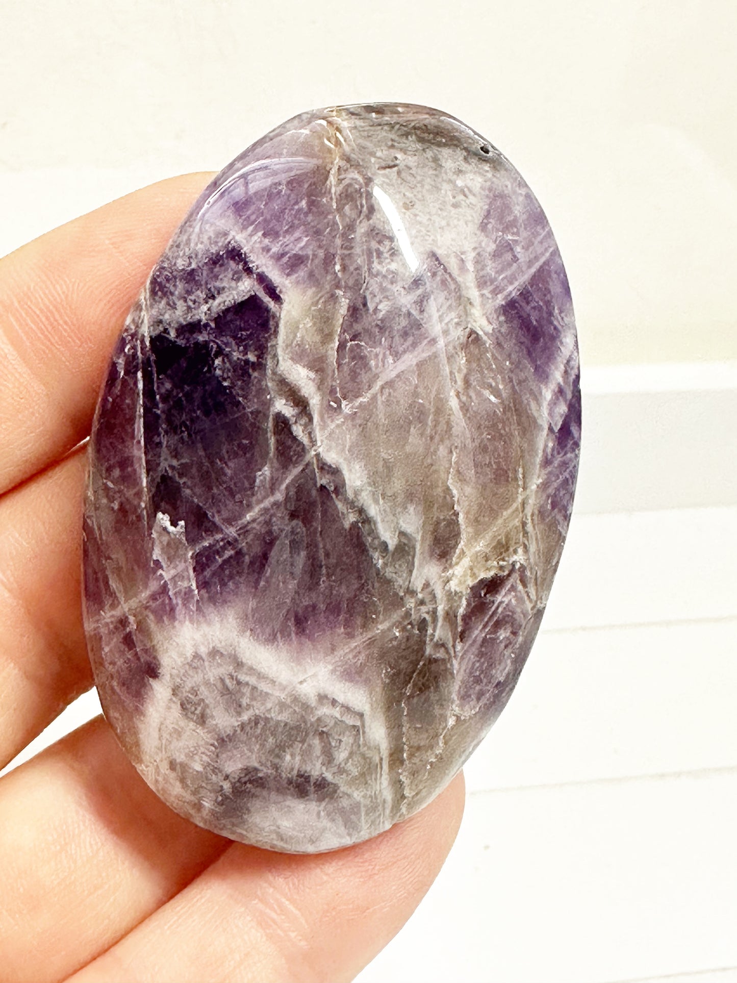 Dream Amethyst Palm Stones
