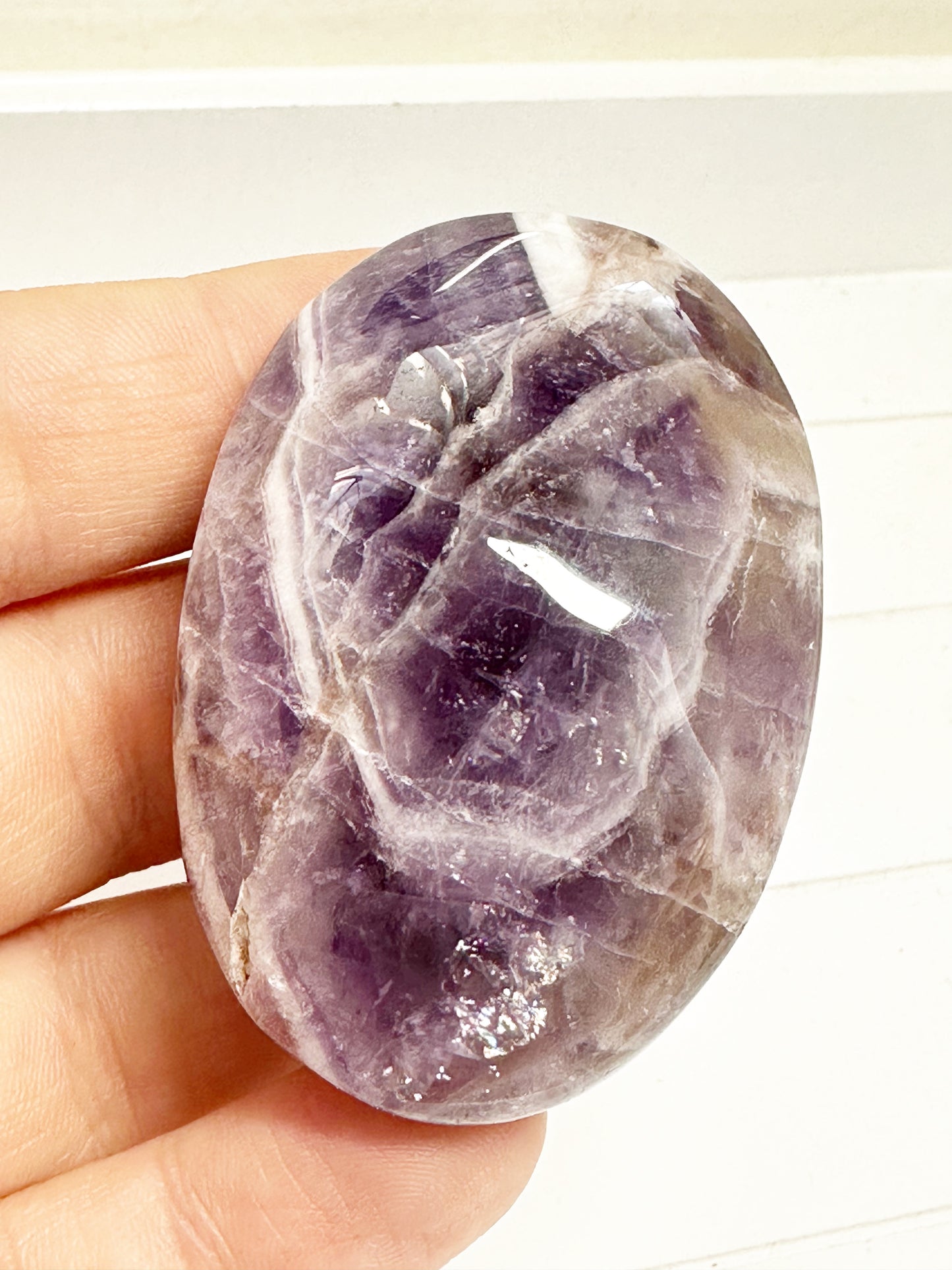 Dream Amethyst Palm Stones