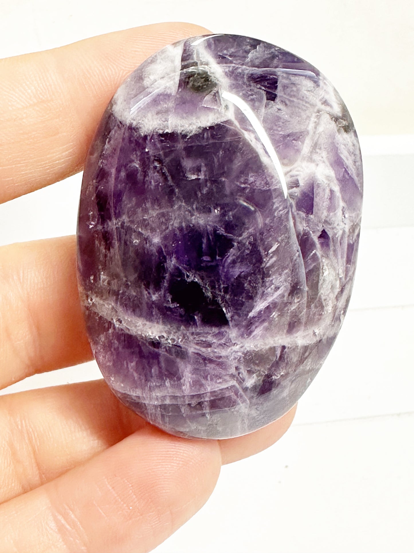 Dream Amethyst Palm Stones
