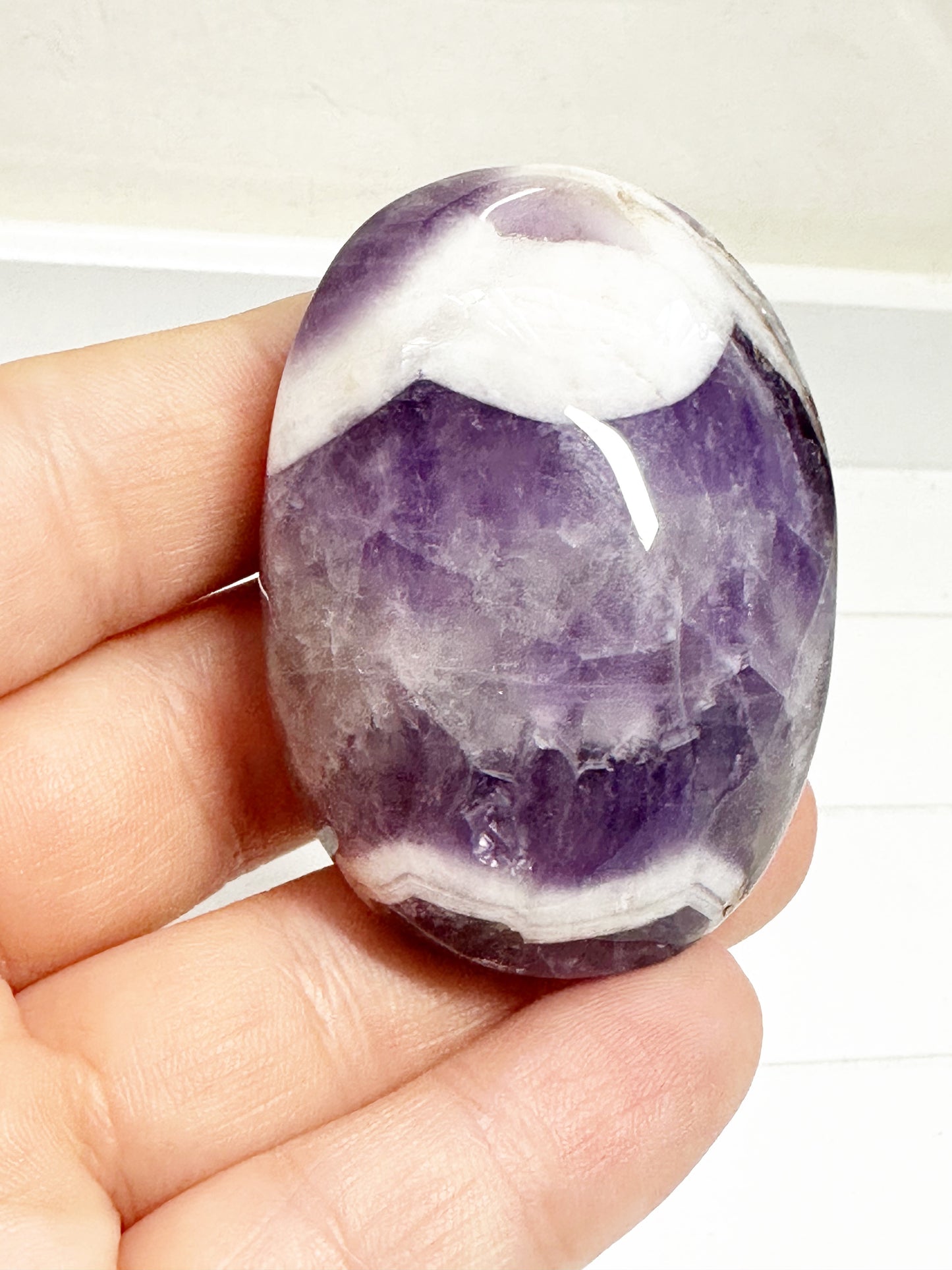 Dream Amethyst Palm Stones