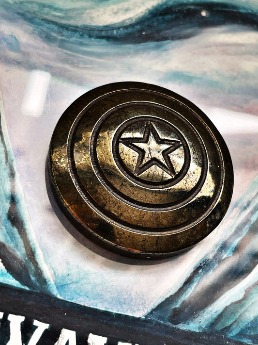 Pyrite Captain America Shield