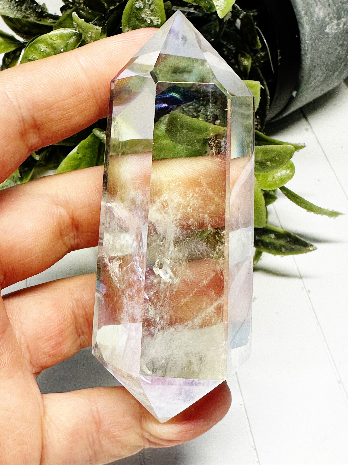 Angel Aura Clear Quartz DT