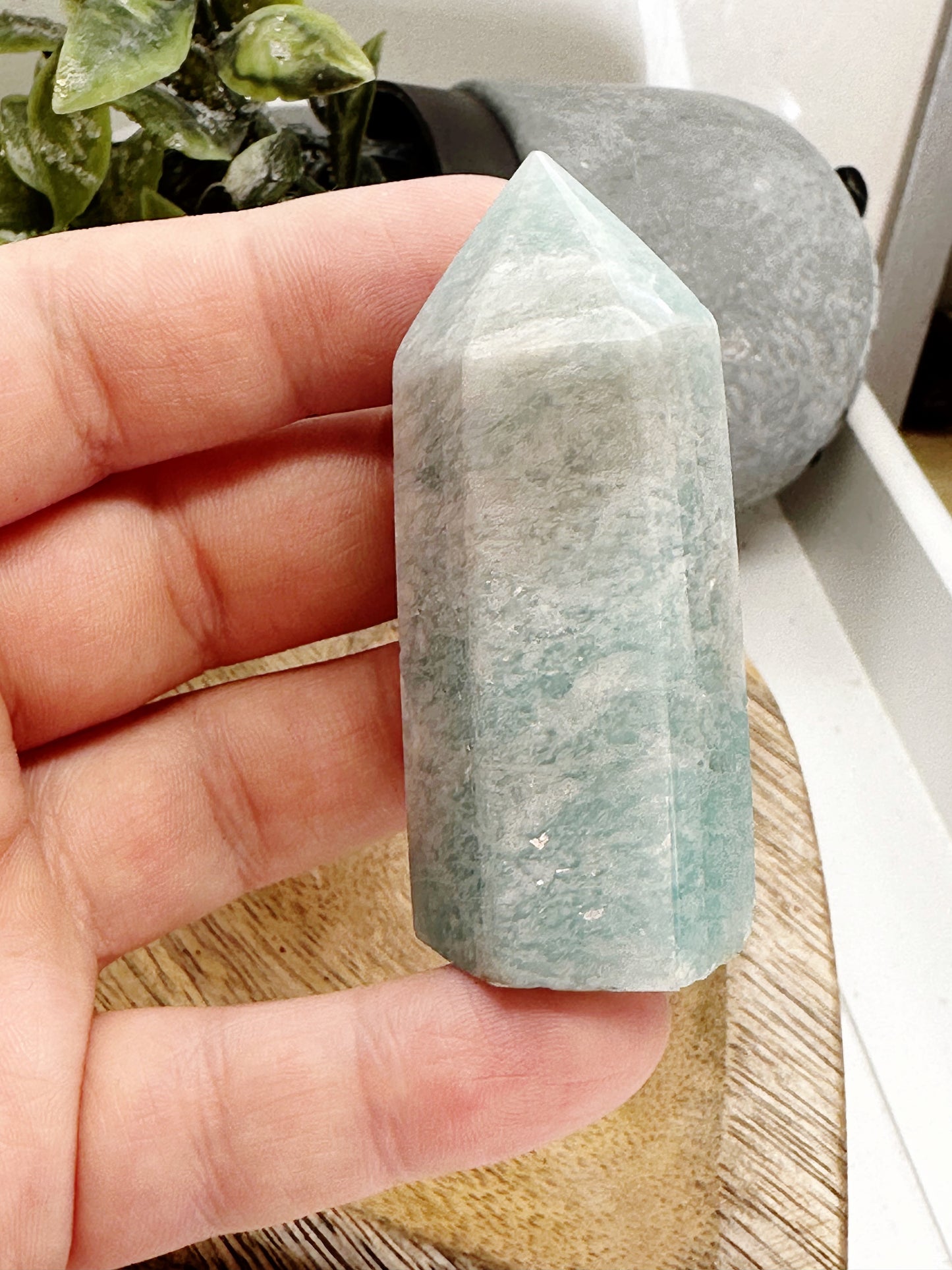 Amazonite Tower - Chipped