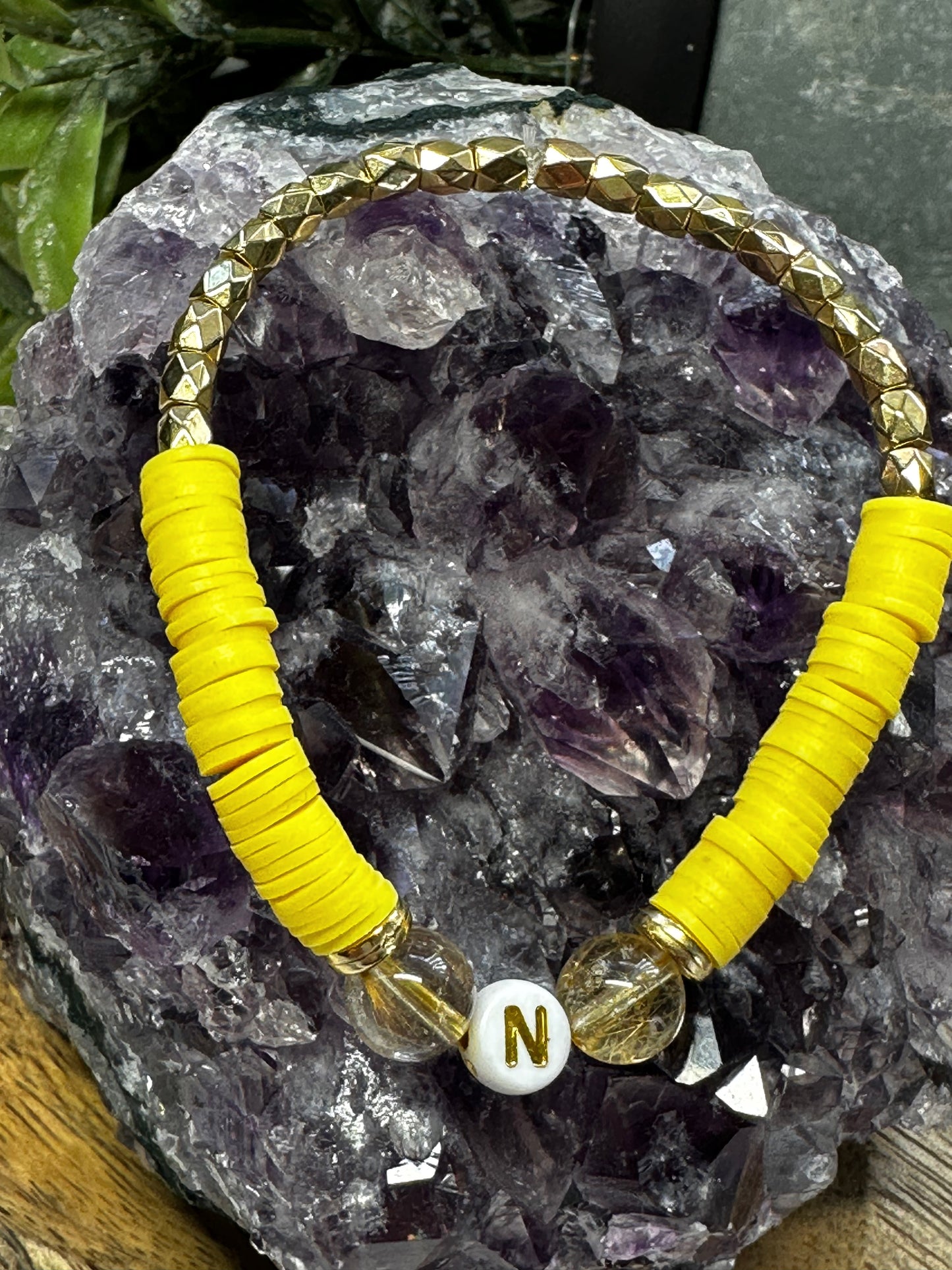 N initial bracelets