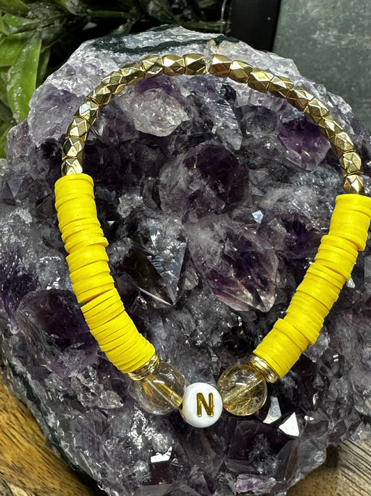 N initial bracelets