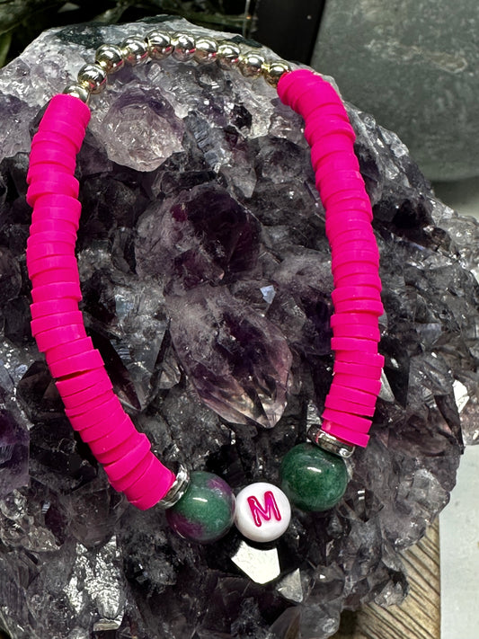 M initial bracelets