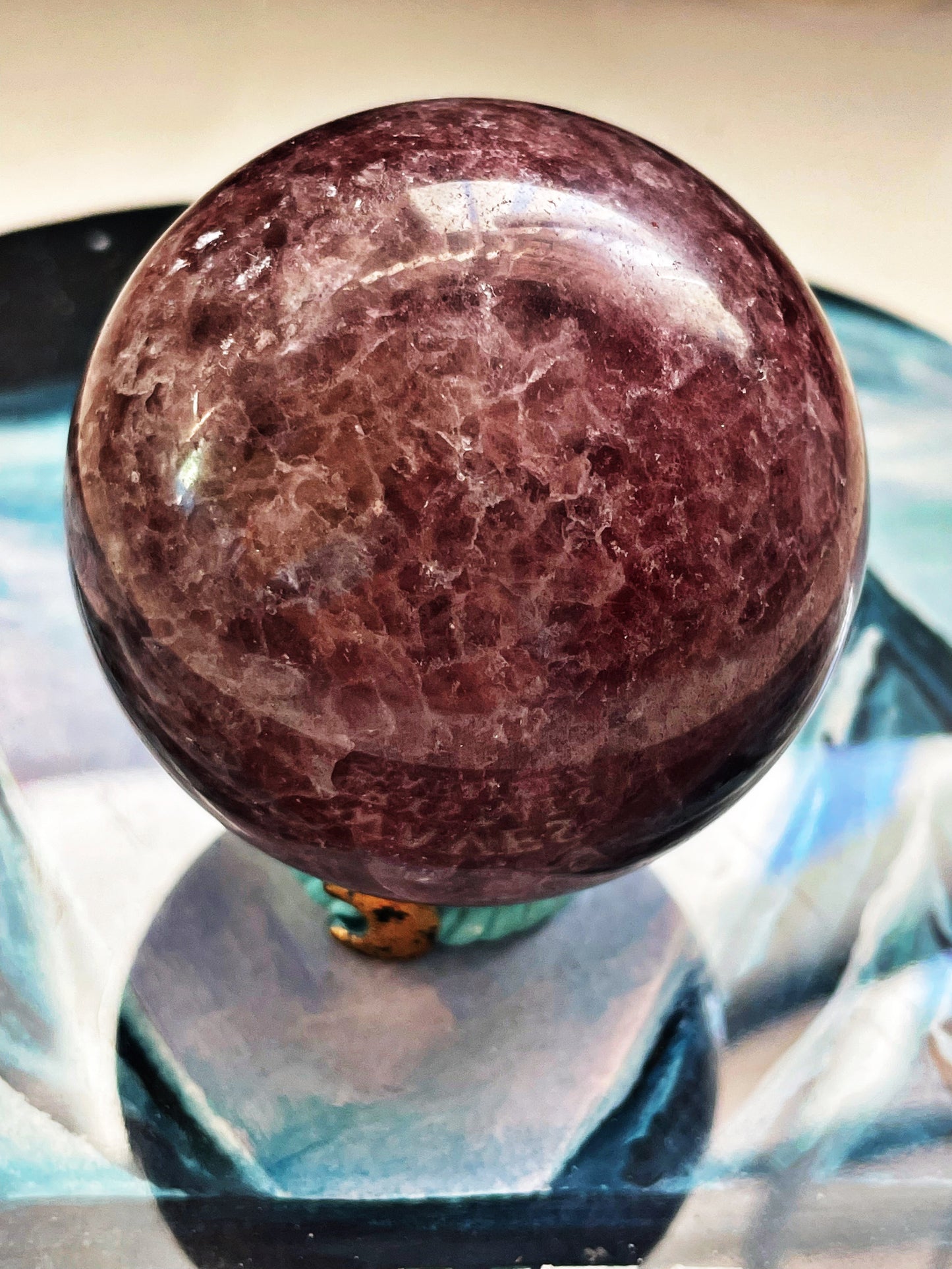 Strawberry Quartz Sphere