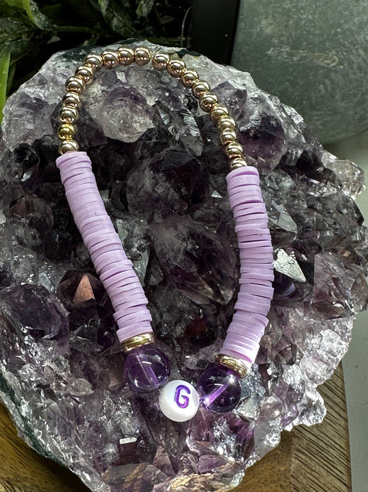 G initial bracelets