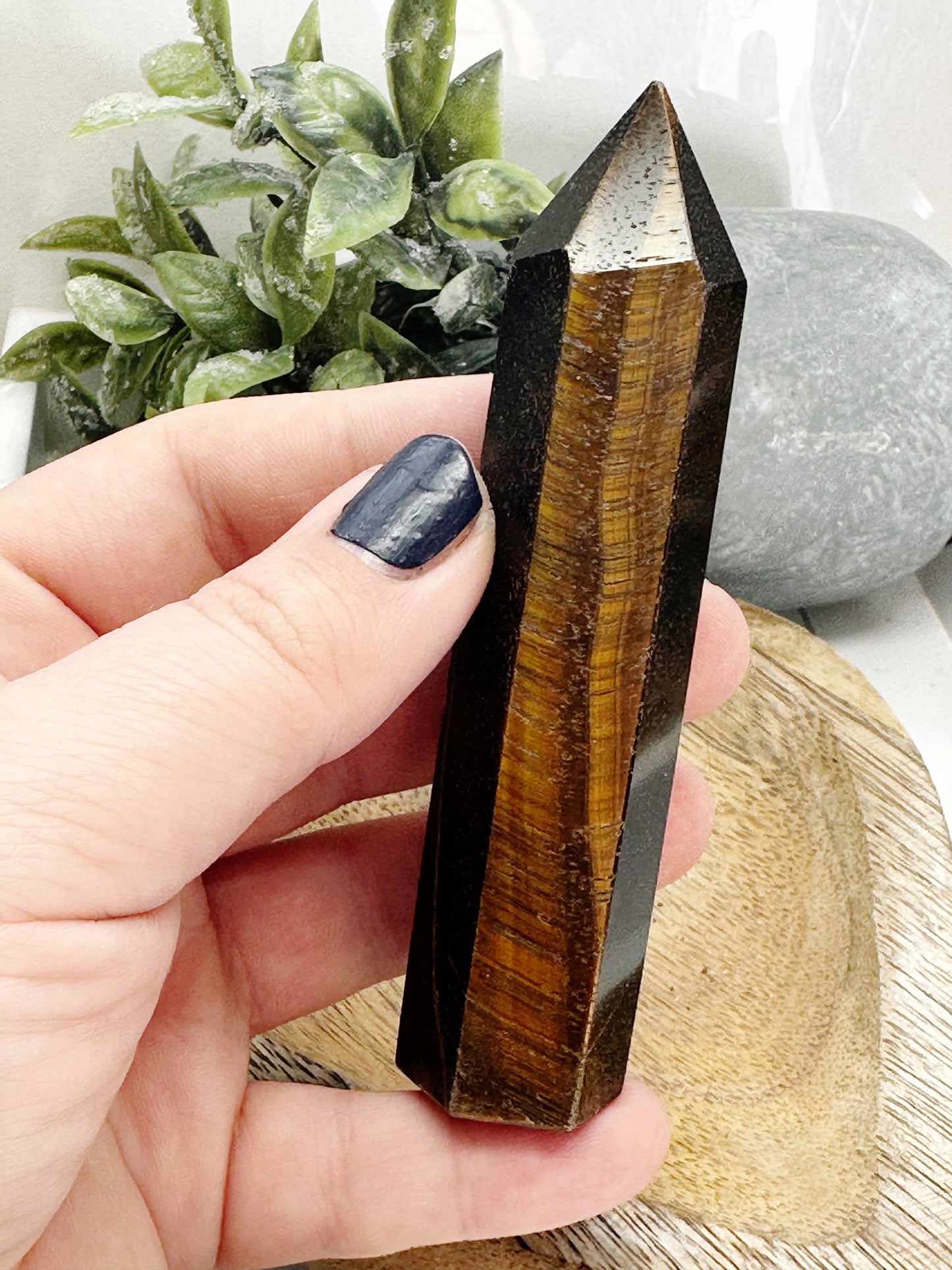 Tigers Eye Tower - Chipped