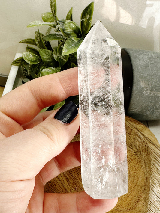 Clear Quartz Tower